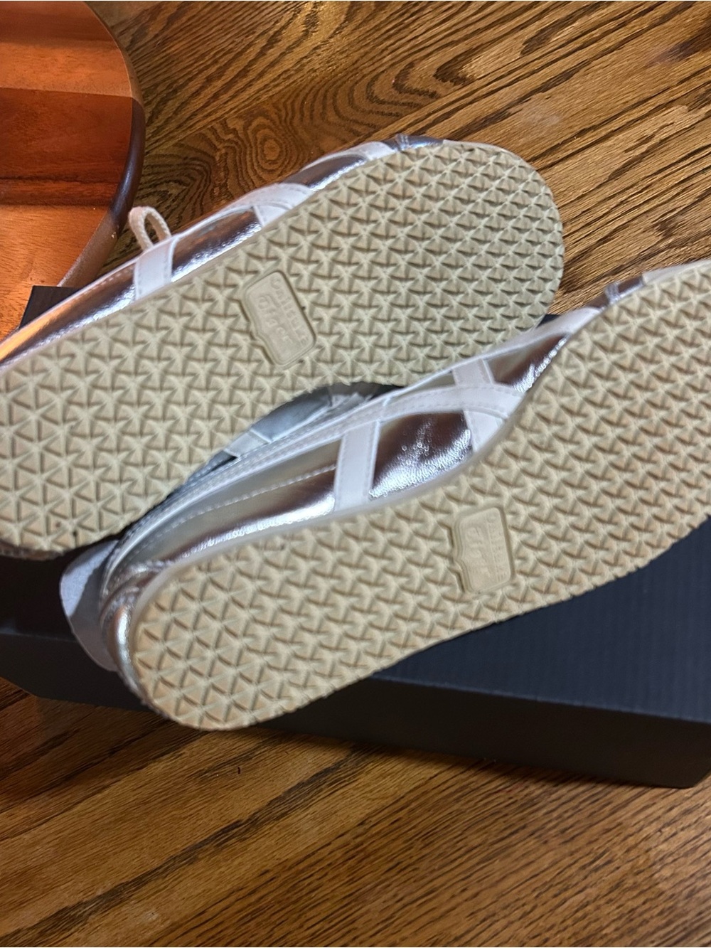 Onitsuka Tiger Mexico 66 Silver with Off White Accents - Picture 3 of 5